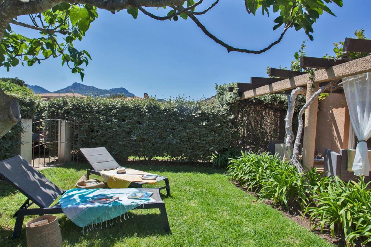maison kiwi avec piscine chauffée terrasse jardin et bbq à Calvi Calvi  Esterno foto